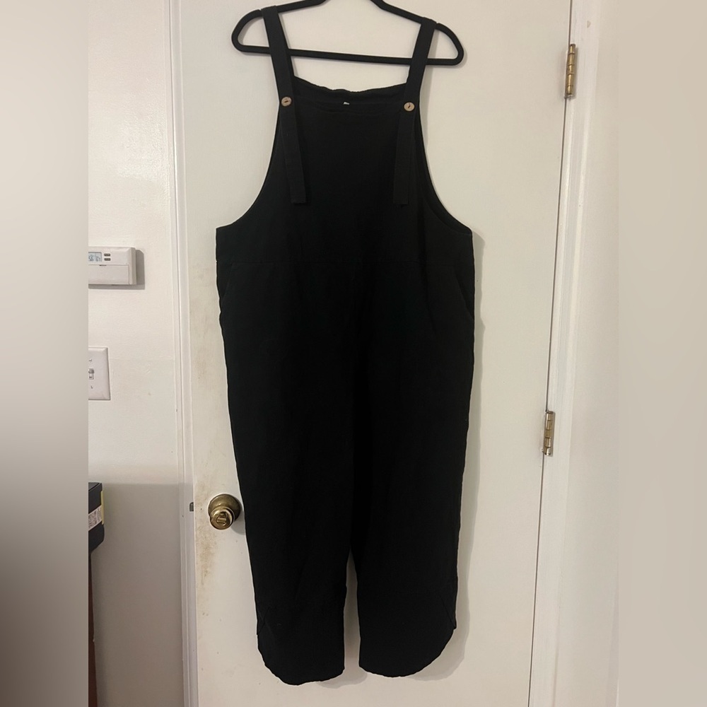 Linen overalls size XL (T112)